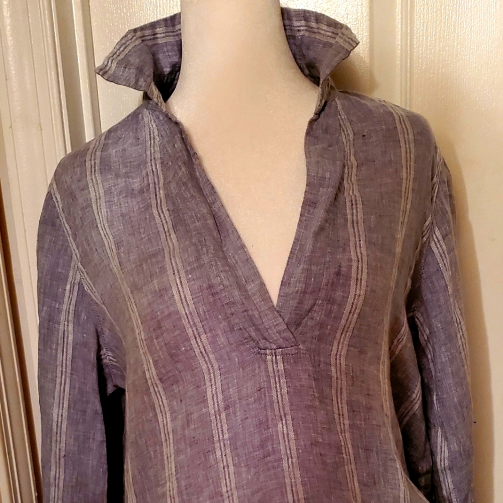 Tahari Elegant Blue Fabric